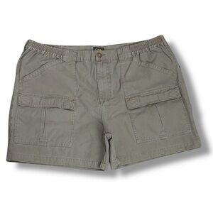 Cabela's Mens Cargo Shorts Waist Size 44 5 inch Inseam Khaki Tan